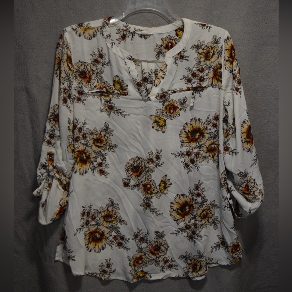 Floral Print Women's Top